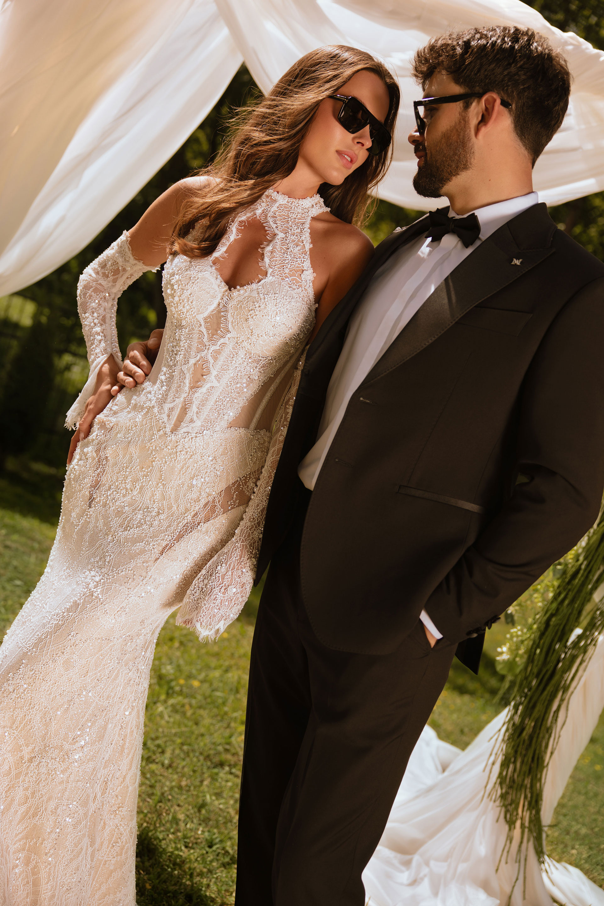 Designer wedding dress for Abu Dhabi brides by TANYA GRIG